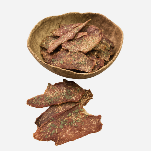Duck Breast w/ Org. Parsley Jerky